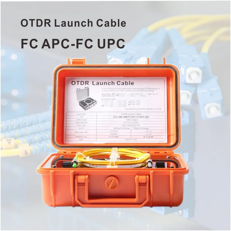 500 м 1000 м sm pon волоконно-оптический тестер б/у otdr ftth launch Кабельная коробка otdr Тестер Волоконно-оптический exfo mini otdr