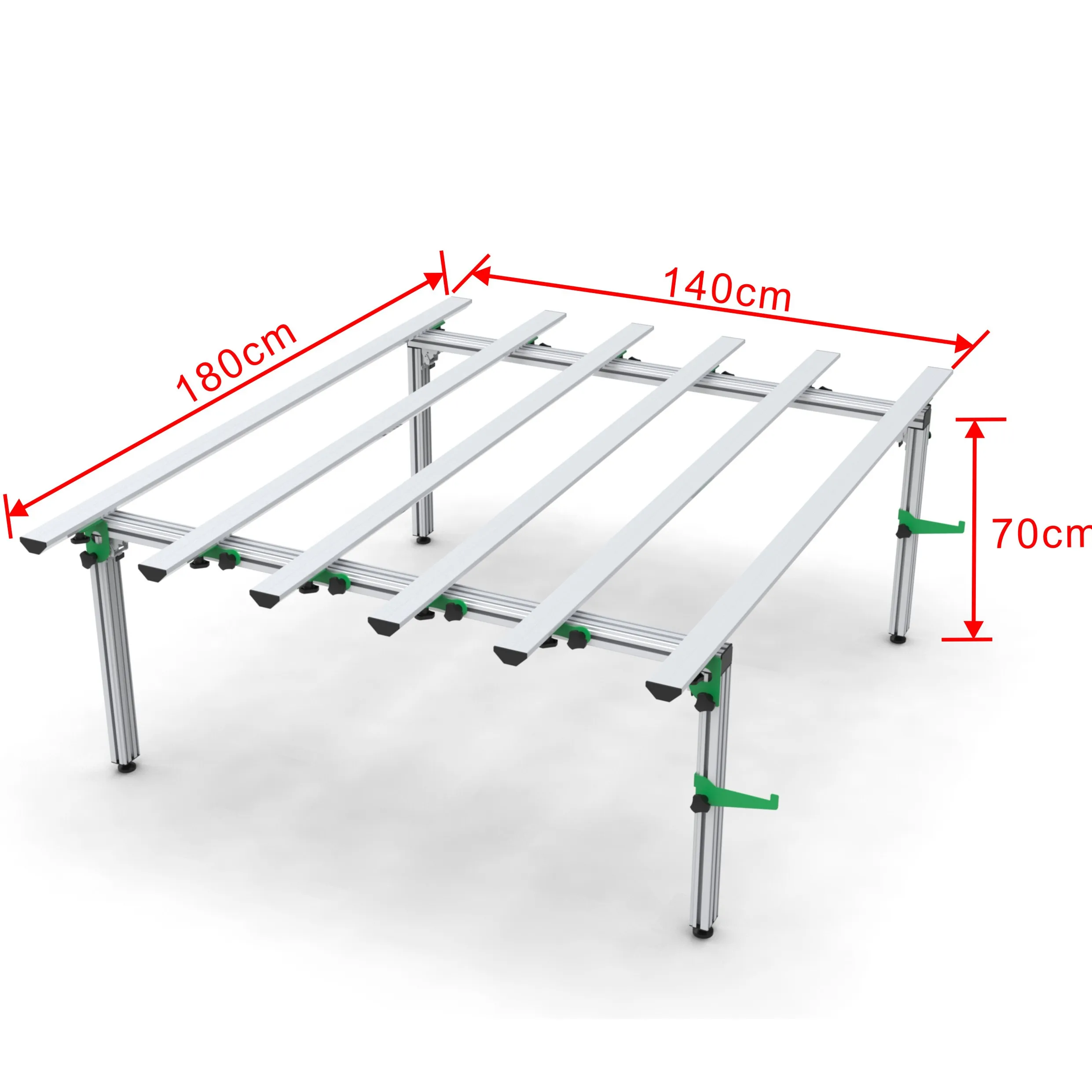 Large Format Tile Cutter Table 180cm Aluminium Workbench  Tile Accessories  Construction Tools Big Tile Table Formwork System