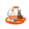 Collar naranja con hebilla, 38 cm, Calming Cats