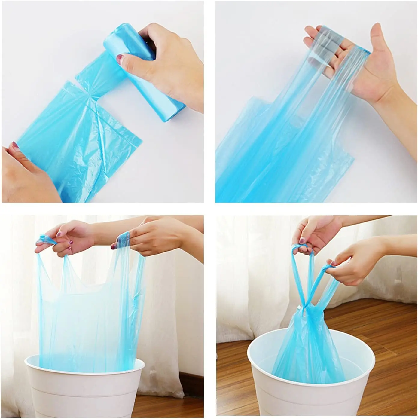 Promotional Plastics Bags Trash Bags For Kitchen Bathroom Bedroom Office