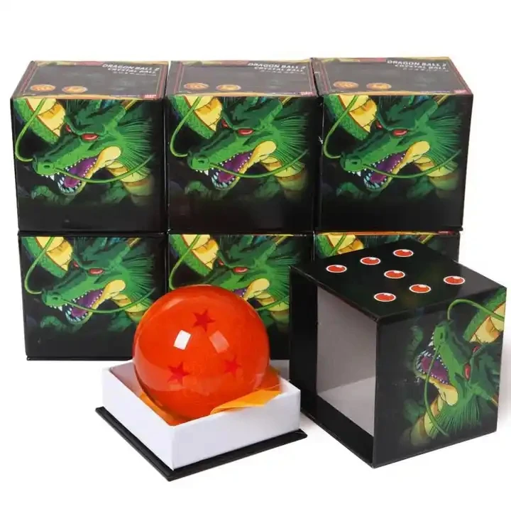 5 7 см Dragon аниме Рисунок хрустальный шар Shenron игрушечные фигурки из игры Ball DBZ (“ПВХ Фигурки шарики модели игрушки для детей