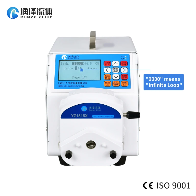 RS485 Communication Control Multichannel Dispense Peristaltic Pump for Honey Filling Line