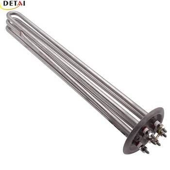 Dt 220v 6kw Stainless Steel Immersion Water Heater Element With Round ...