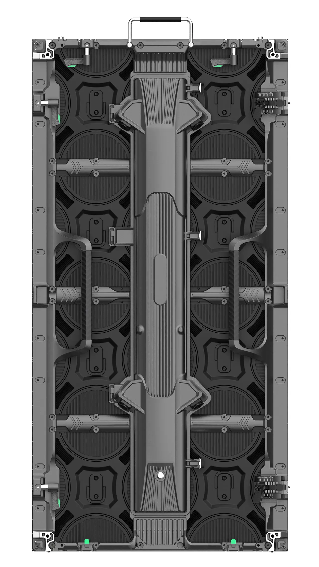 500x500-S 500X1000-S Indoor and outdoor Cabinet (Flat, curved 0-20 degree, Right Angle) 500x500x62mm 3.8KG led module 250x250mm P3.91 P4.81 P2.976 P2.604
