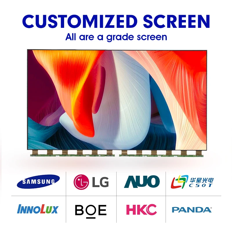 4K LED Android Smart TV China Hot Sale 32 40 42 50 65 75 Inch Flat Screen HD LED TV LCD 32 50 55 Inch Television Black OEM Hotel