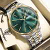Silver Gold Green