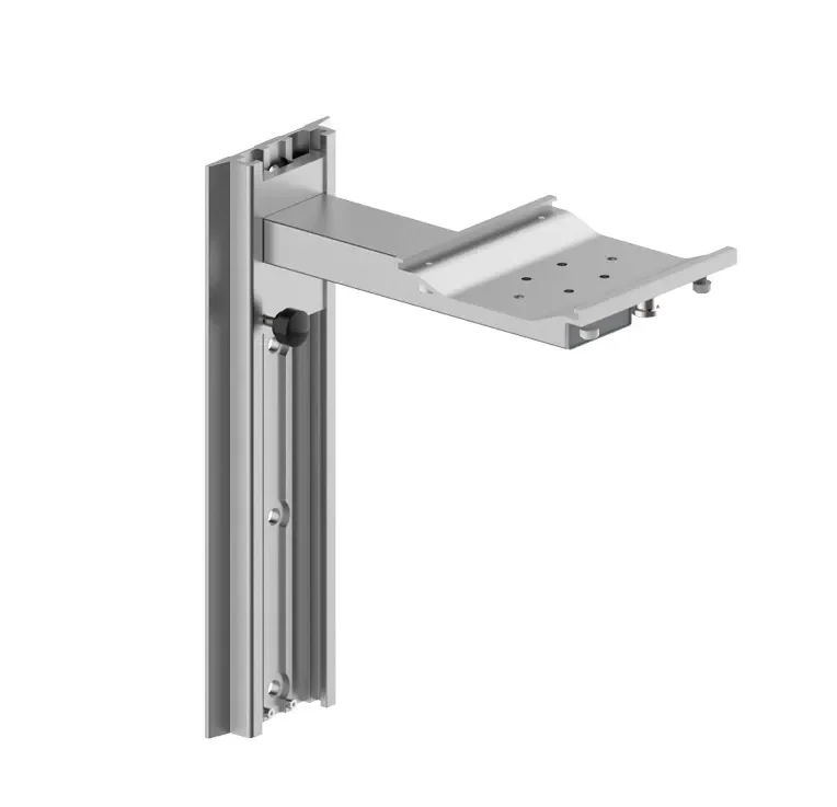 Medical Wall Mount Bracket Simple Supporting Bracket