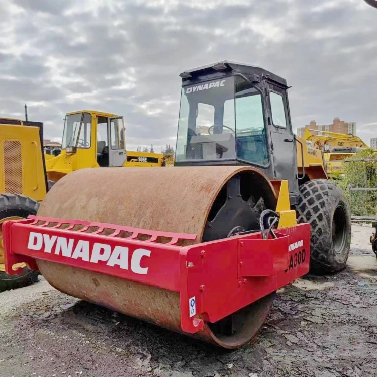 2018 Dynapac CA30D Used Road Roller with 8 Ton Static Linear Pressure and 0~14km/h Travel Speed
