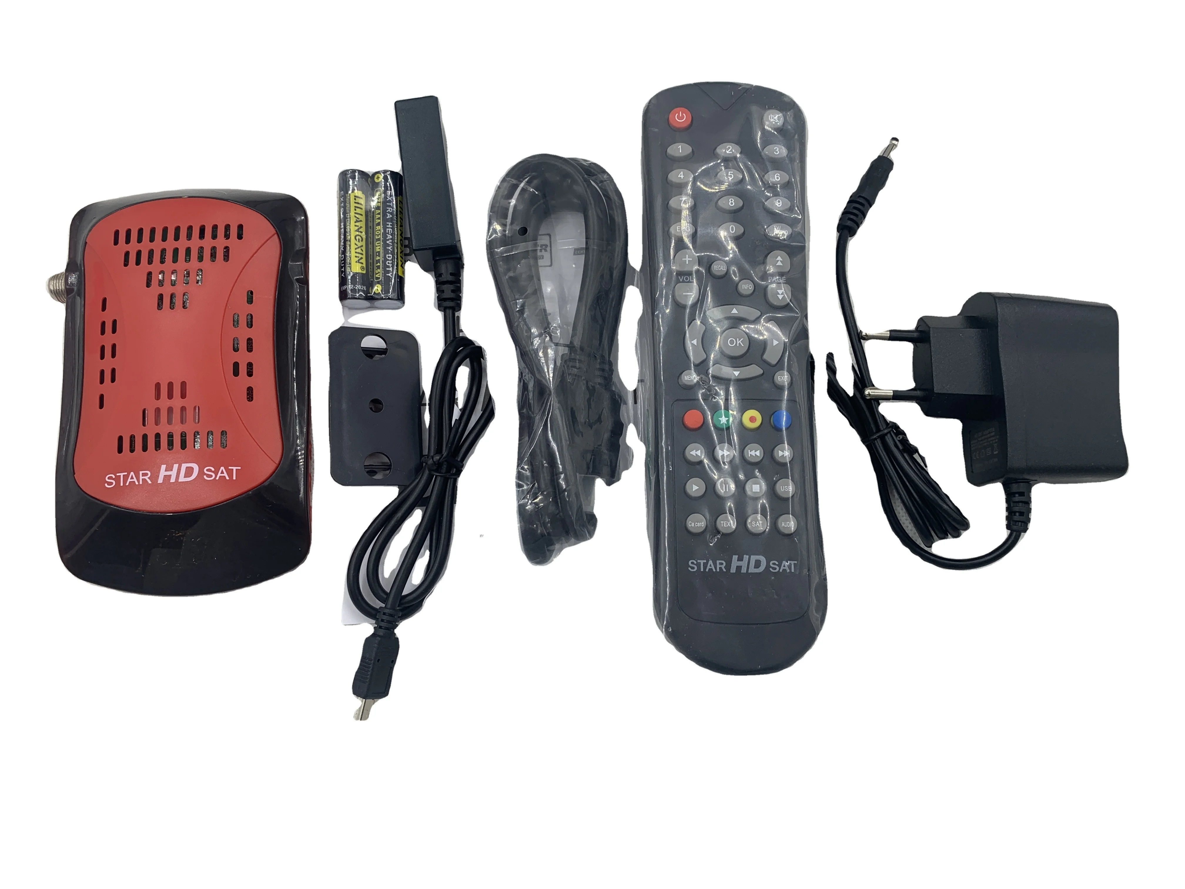 DVB-S2 Mini Set Top Box Advanced Satellite Receiver H.265 IKS IPTV YOUTUBE  Sports Action Movie Cartoon Card