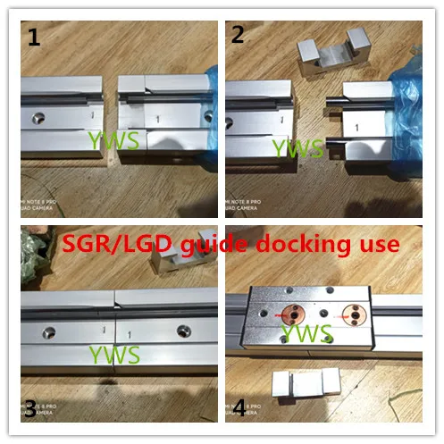 Cnc Dual-axis Linear Guide Sgr10 15 20 25n For Cnc Machine Axis - Oem