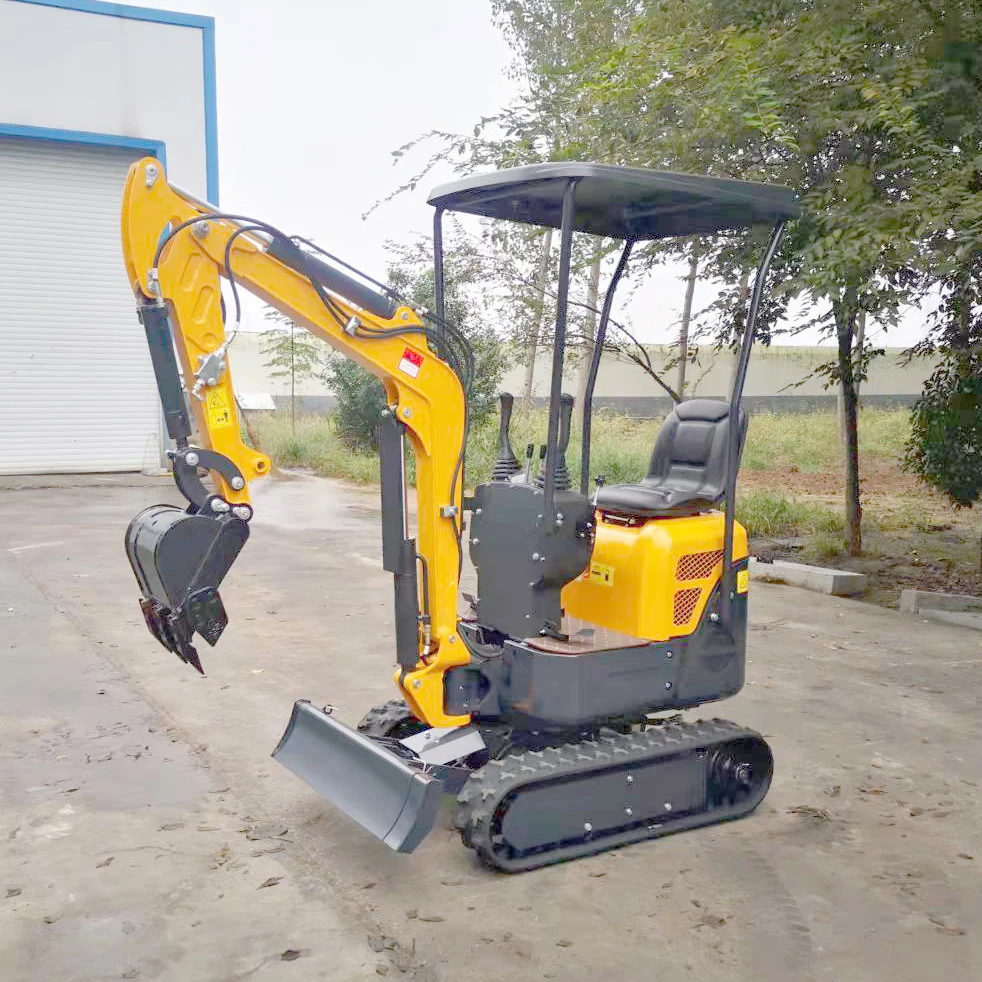 Mini China Excavator For Farm Construction 1 Ton Chinese Mini Excavator ...