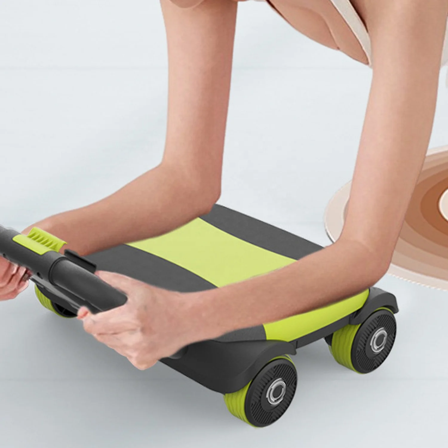 Wholesale Abdominal Exercise Machine with Elbow Support Abs Slider Automatic Rebound AB Wheel for Core Strengthening