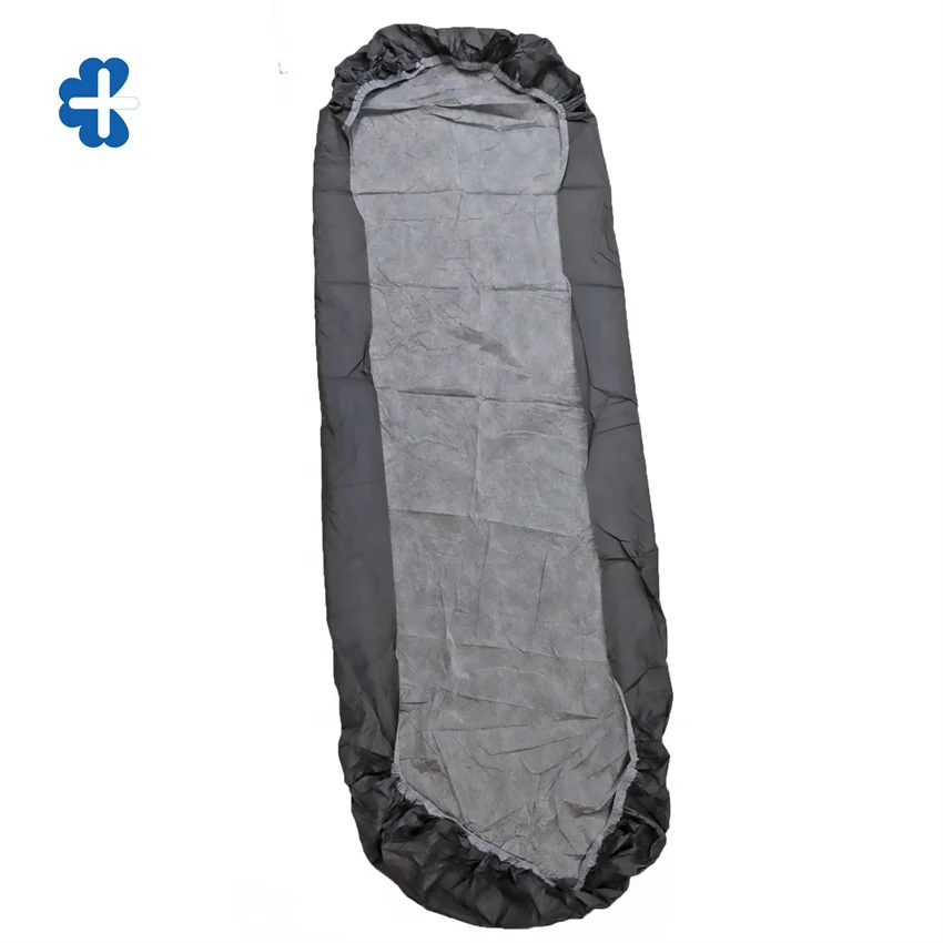 Black Film Disposable Bed Cover With Elastic