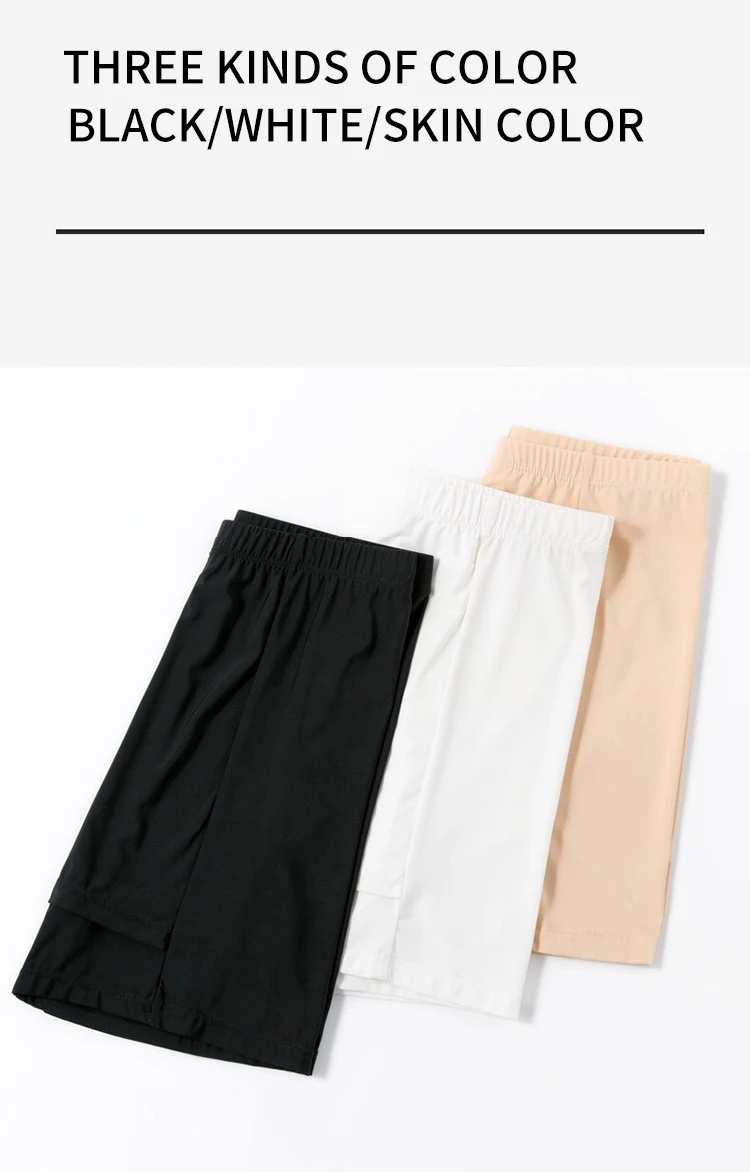 Pantaloncini Corti Sicurezza Donna Vita Alta - Sottovesti Intimo Sportivo Multicolore