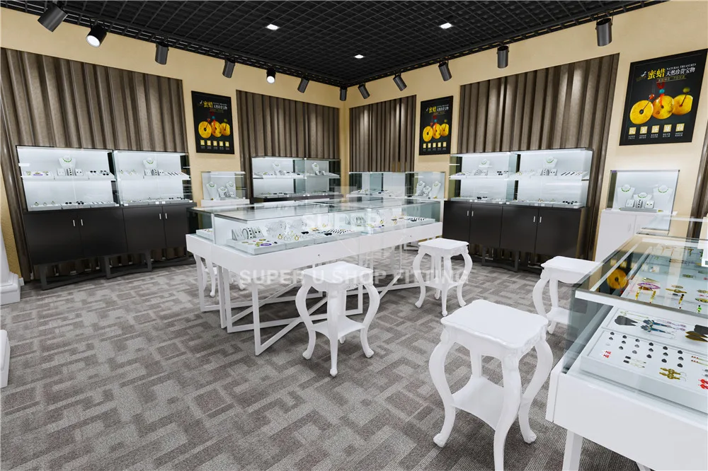 Custom Made Jewelry Store Layout Design Ideas Retail Showroom Jewelry Shop Interior Supplier Jewellery Shop Floor Plan Design