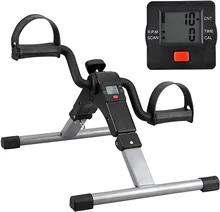 Lightweight Exercise Mini Under Desk Mini Exercise Pedaler Perfect for Seniors  Fitness Foot Pedal Machine