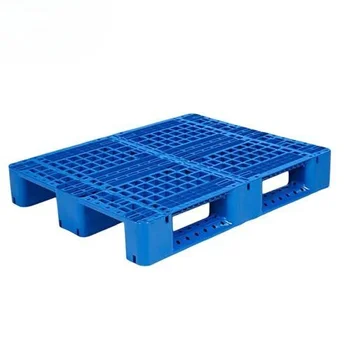 Heavy Duty Recycled  Plastic Pallet Any Other Requested Color Recyclable Single Faced 6T  Plastic Industry Pallet Blue