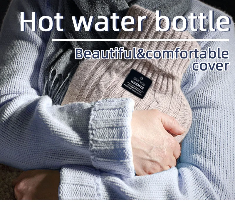 Меховой чехол для сумки с горячей водой и подушка из ПВХ