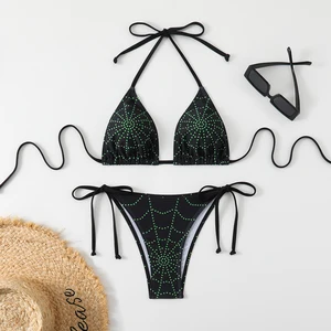 Distributors Swimwear Dental Floss String Knitted Teen Thong Bodybuilding Bikini