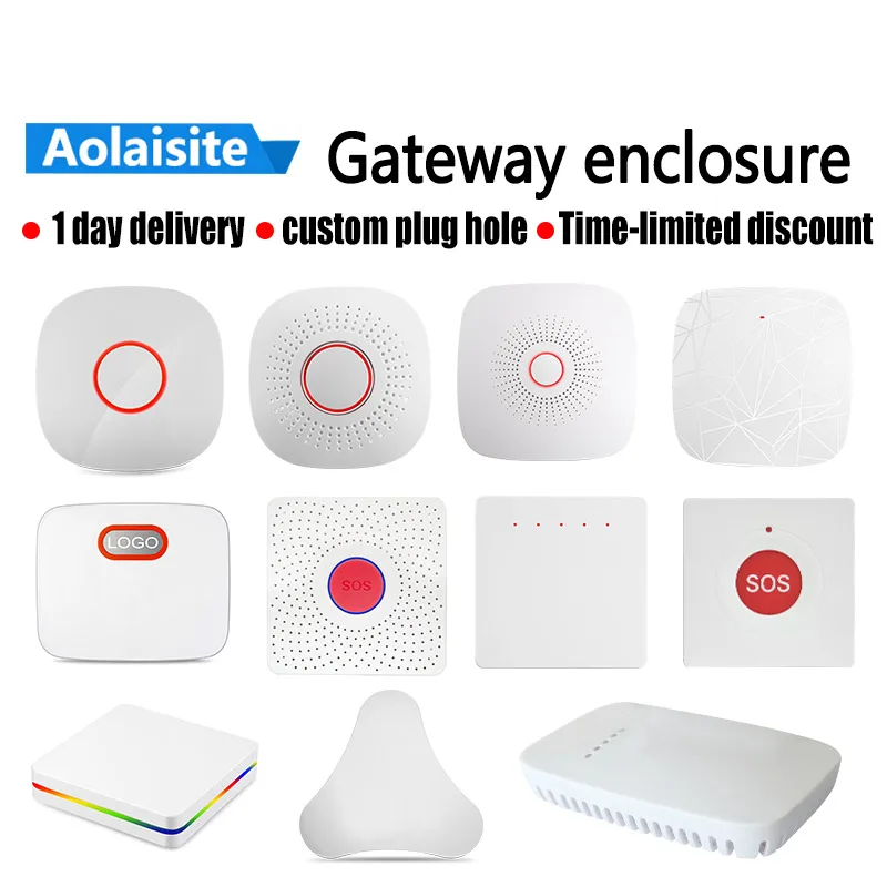 Factory Direct Customized Wifi  Router Case With Sim Card Slot Cover Plastic Enclosure for Electronic Device