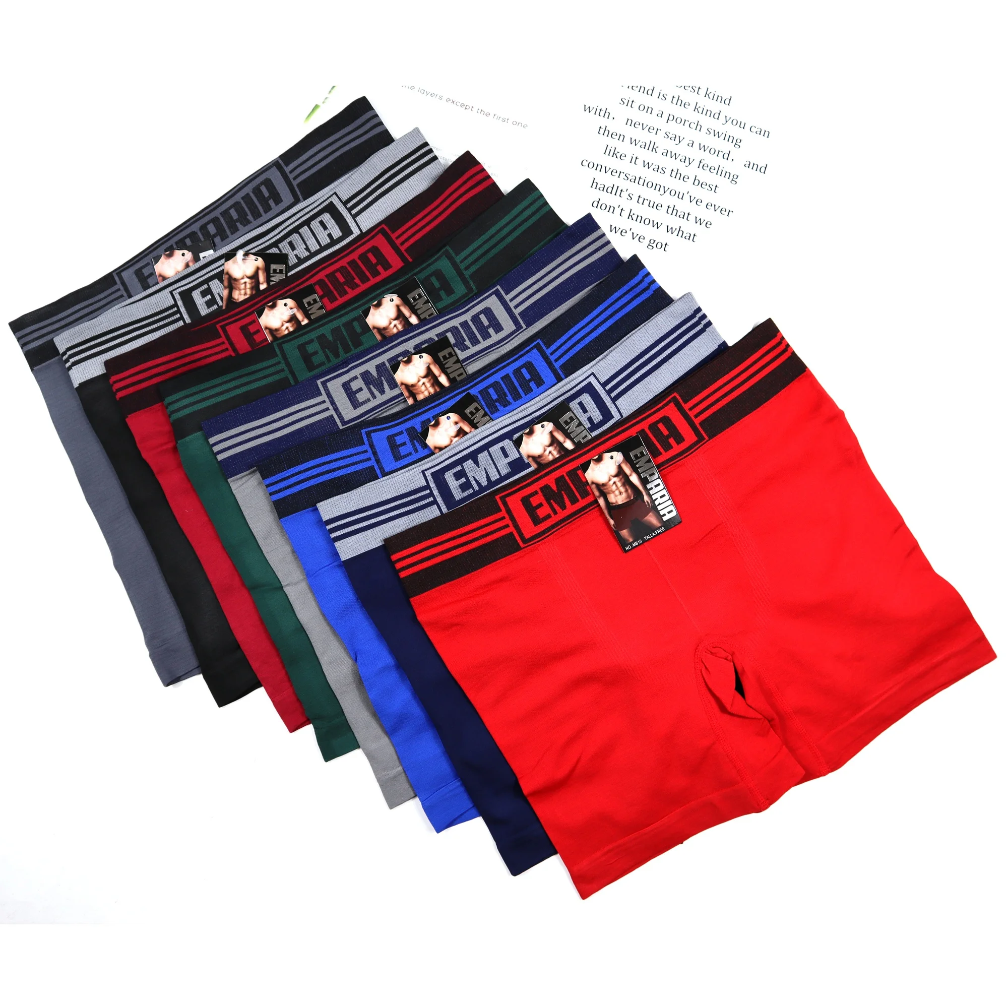 Buy Free Sample Men Underwear 10% Spandex 90% Polyester Boxer Briefs from  Guangzhou Qiaofenxia Garments Co., Ltd., China