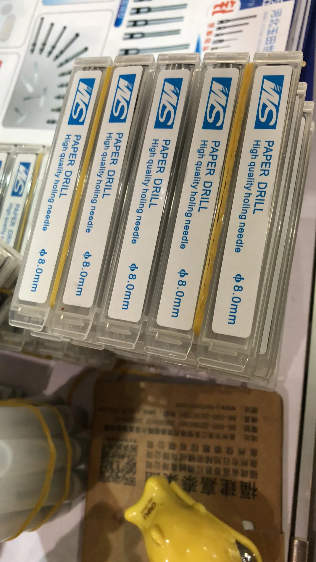 Hss Paper Drilling Tool Challenge Hollow Hole Paper Punching Drill Bits