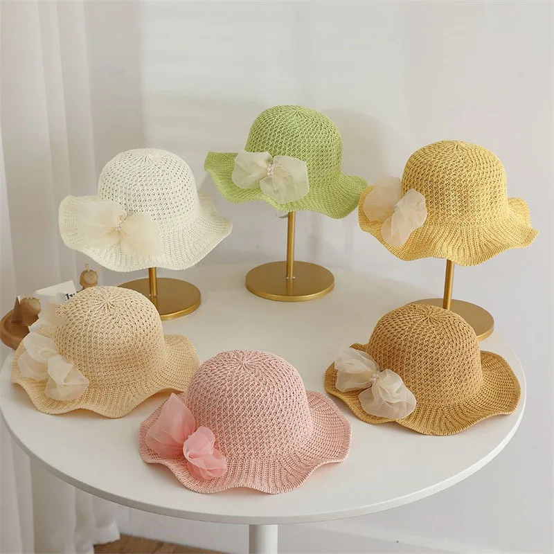 Соломенная шляпа для девочек