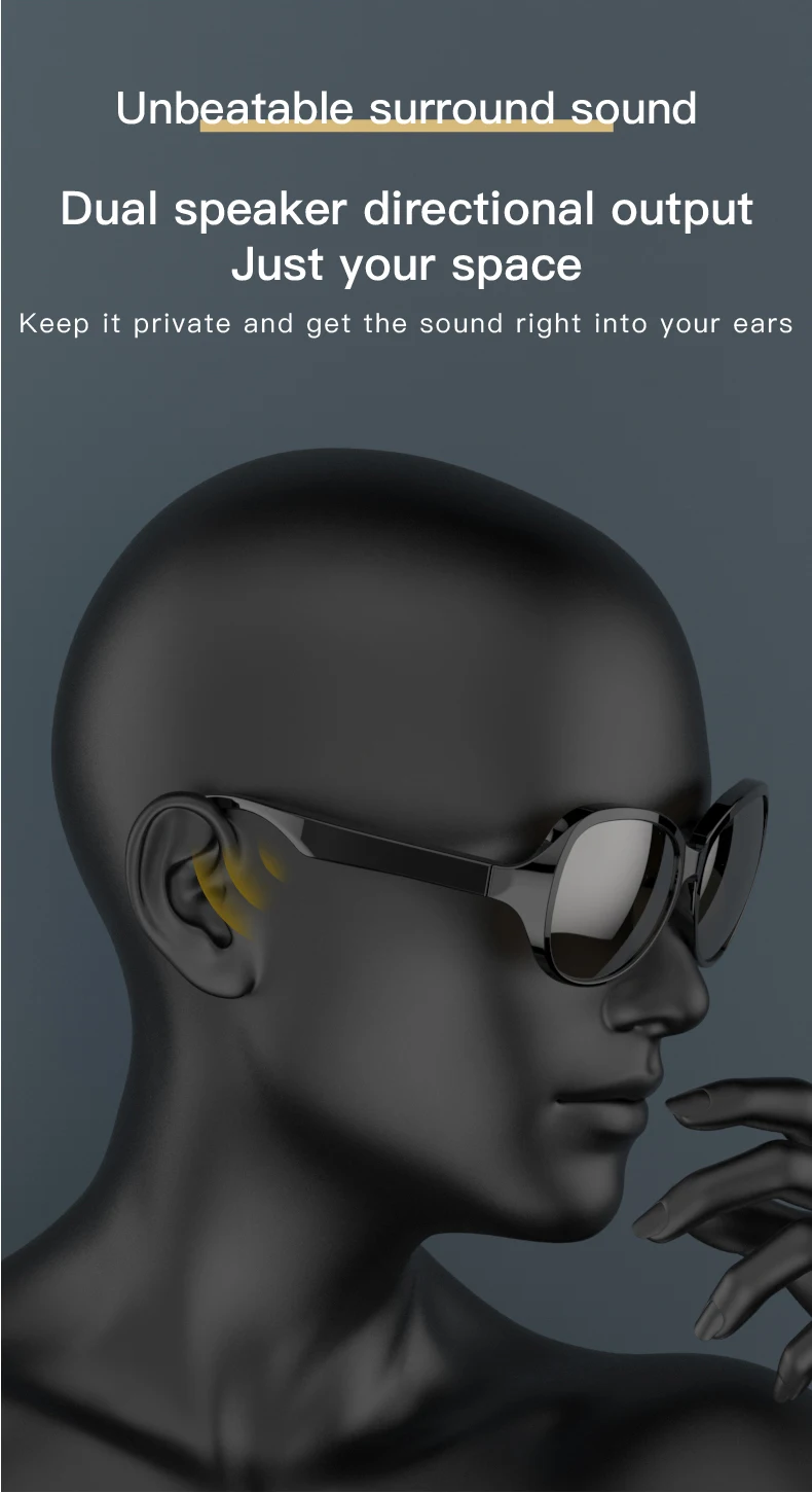 If you are searching for a supplier of a product with perfect quality control and highly competitive prices, which gives you an advantage in expanding your local market, then contact us now!  Competitive suppliers of  F07 Sports Lightweight Smart Sunglasses UV Protection Waterproof Touch Key BT Call Light Smart Glasses Wearable Headset 2025