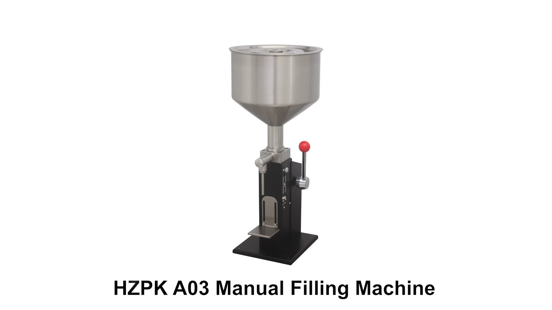 Hzpk A03 Manual Small Volume Piston Essential Oil Cosmetics Lotion