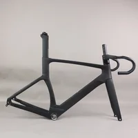 Aero Road Bike Frame TT-X38 T47 Thread Racing Bicycle Full Hidden Cable Available Size 47/49/52/54/56/58cm