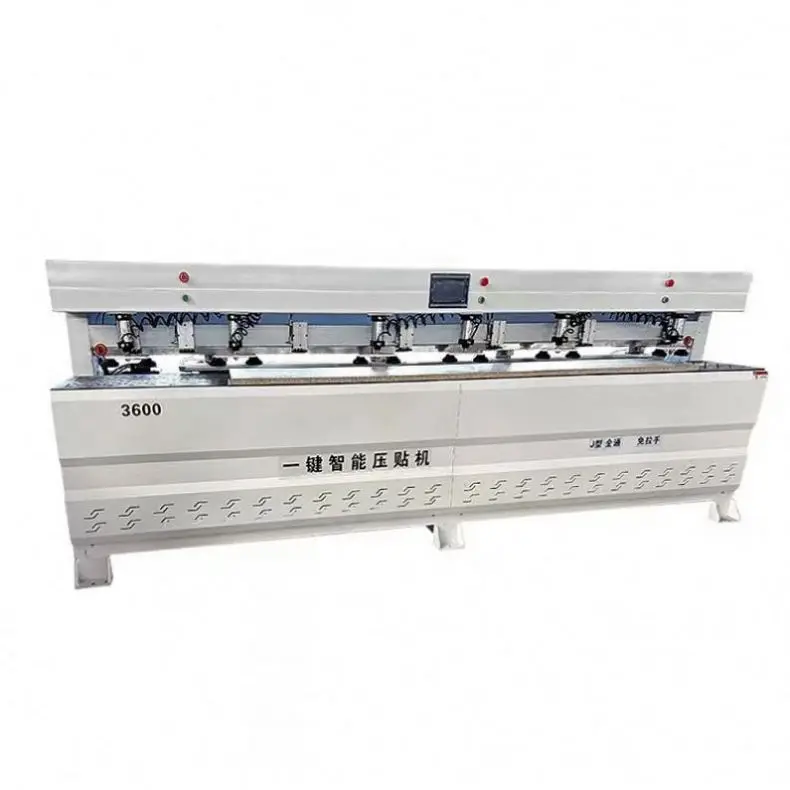 TEBAK Numerical Control Non-hand Pull Pressure Bonding Machine for Door Panel Edge Finishing Horn Soft Forming Bonding Machine