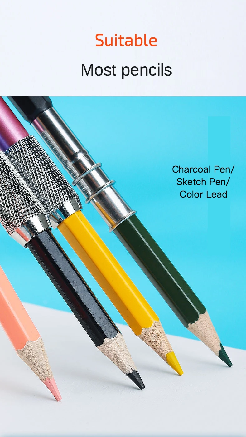 Extensor de lápiz ajustable para dibujo y pintura artística_voghion.com