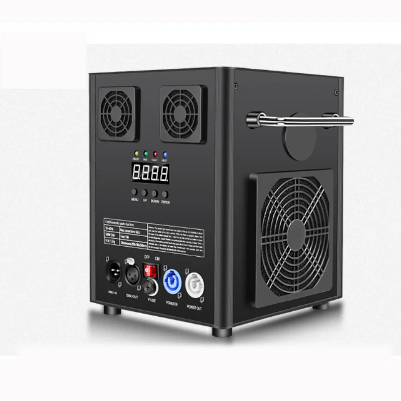 DMX 600w Mini Cold Spark Machine 7m Fireworks Cold Sparkler for Dj