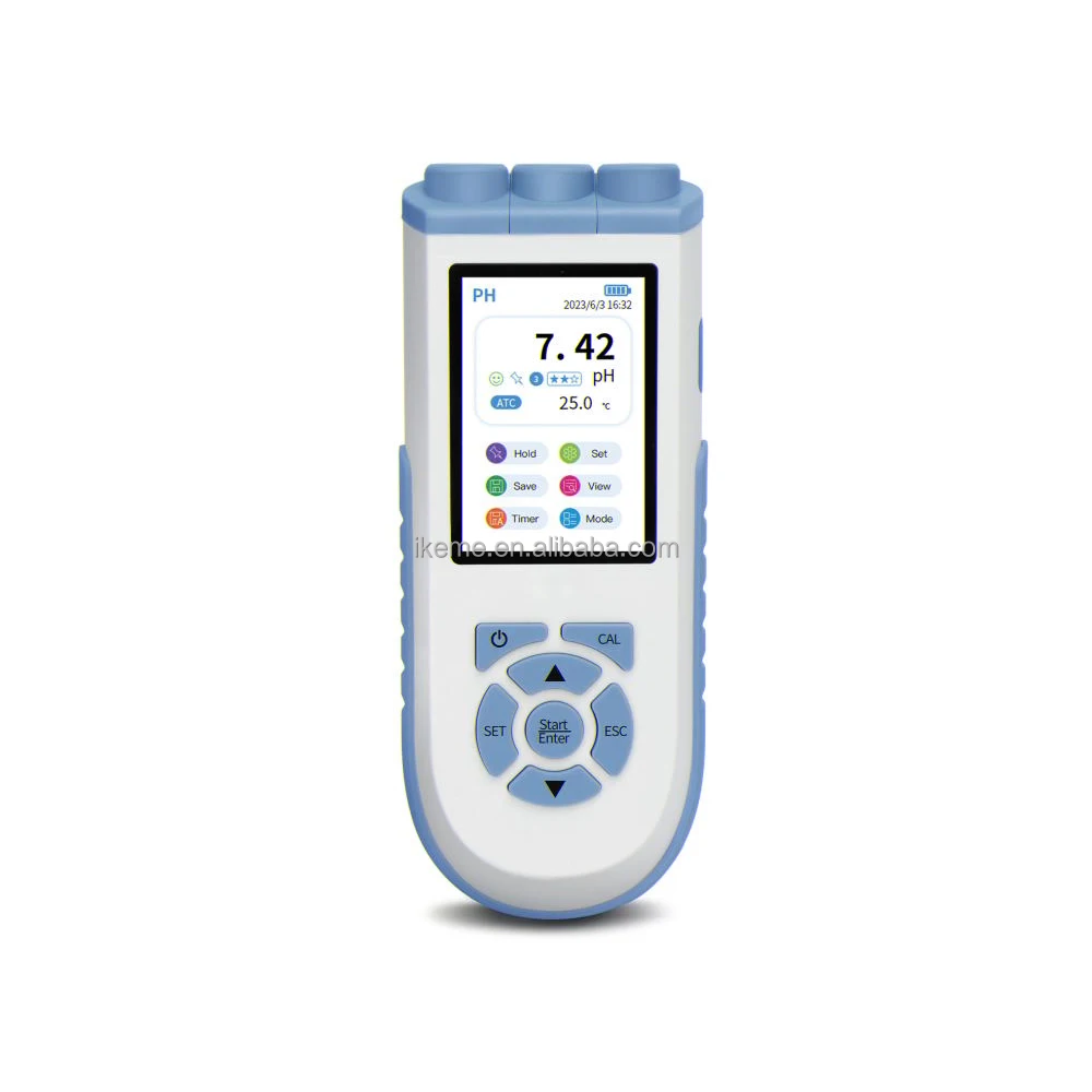 Portability Kit Rifton IKEME 8in1 Water Quality Test Kit - Precision & Portability