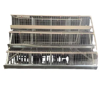 High Quality Complete Set of A-Type Steel Chicken Cage Special Equipment for Breeding Chickens and Pigs for Farm Use