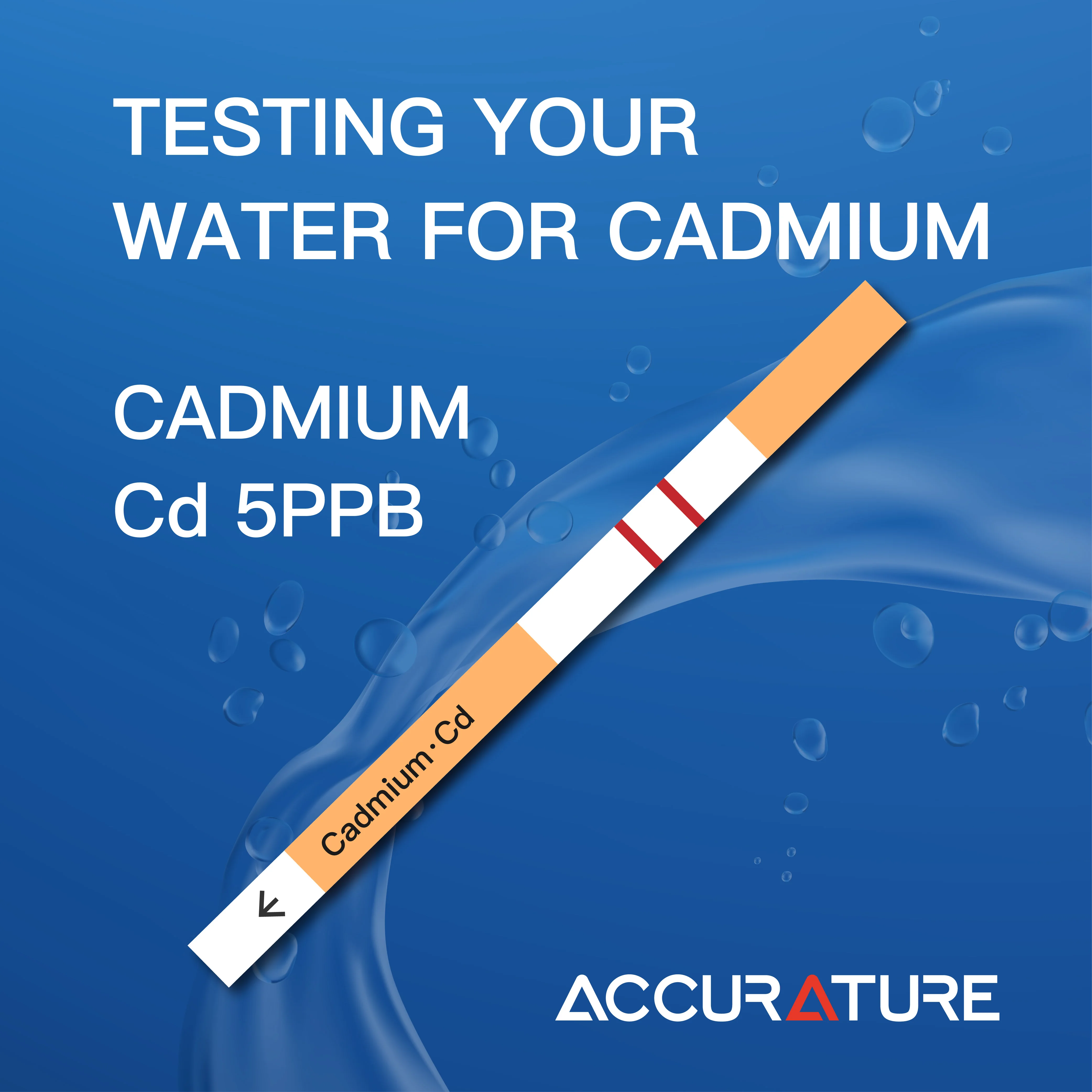Accurature Ce Quick Inspection Total Cadmium Water Test Kit Buy