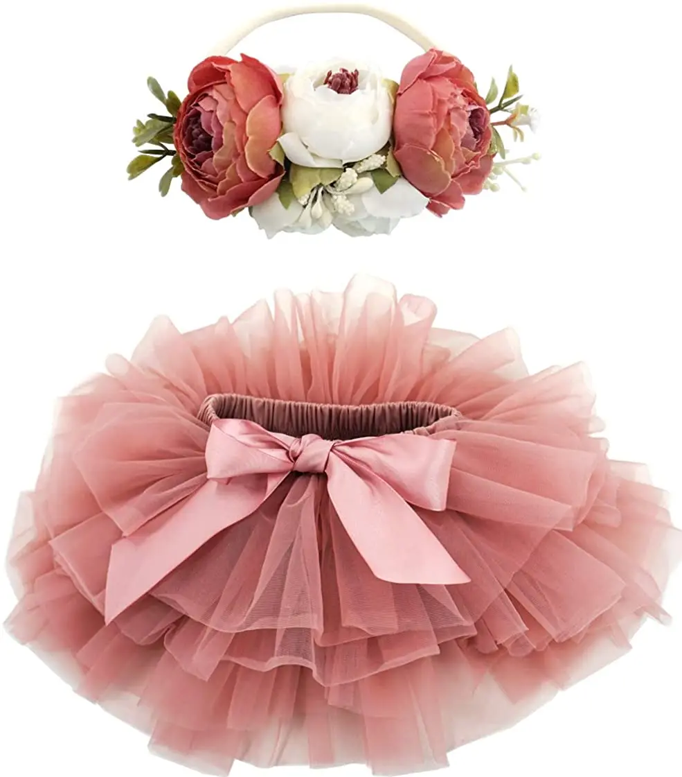 Baby Girls Tutu Bloomers Diaper Cover 