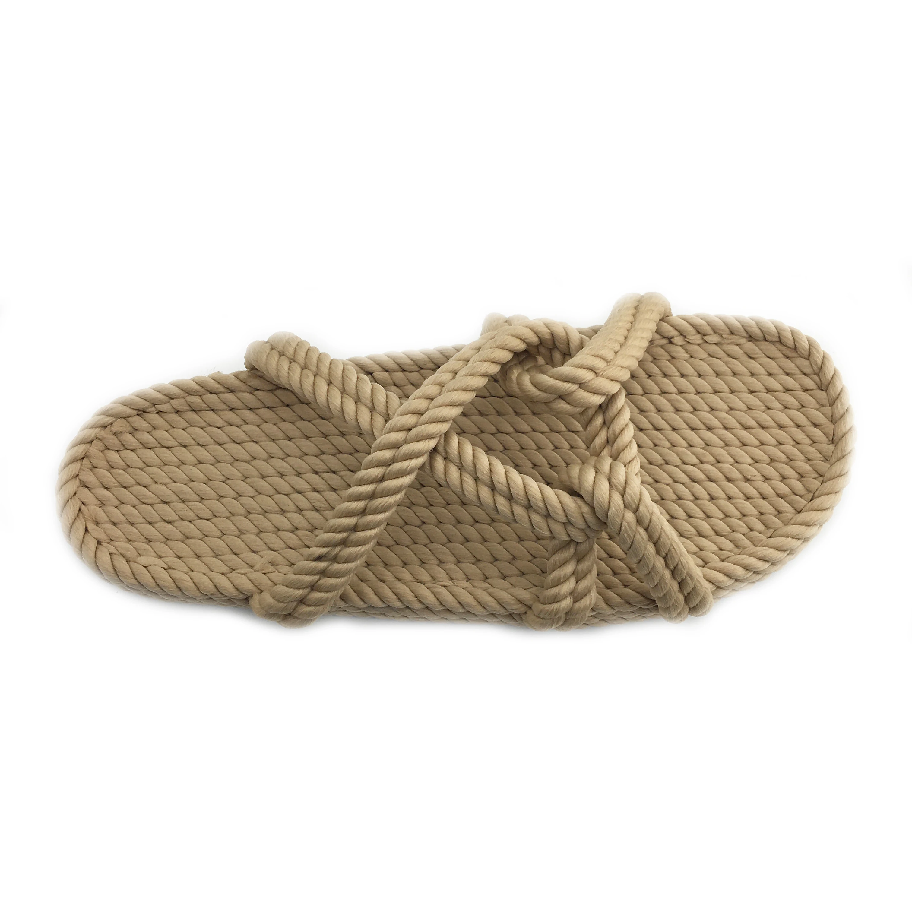 Braided Bunch Trinidad Hemp Rope Sandals - Gurkee's