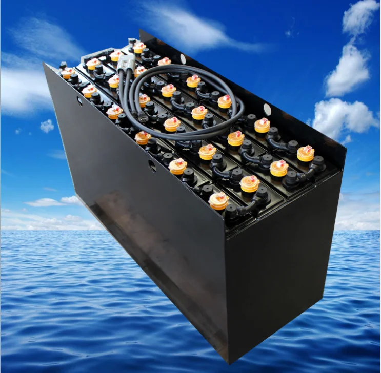 超高品質フォークリフトバッテリートラクションバッテリー7FBR15