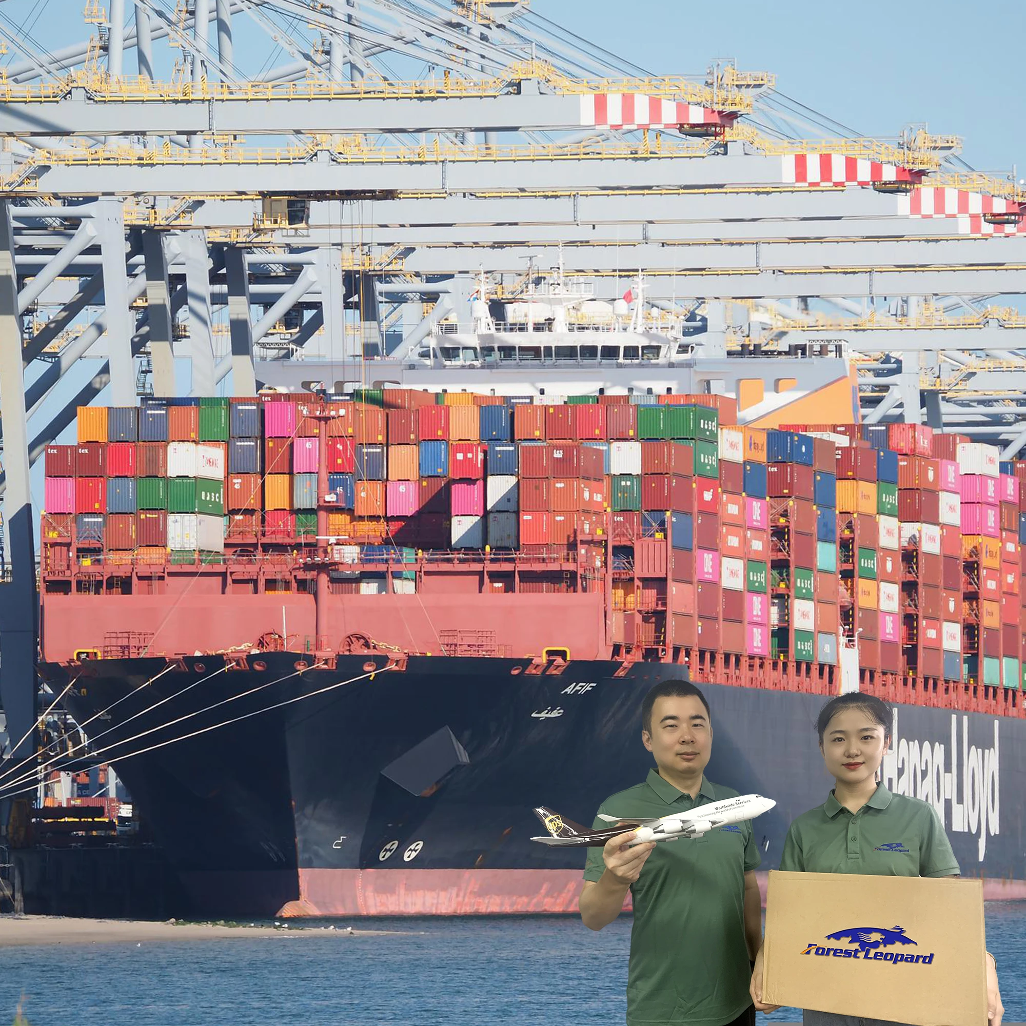 Sea Freight Forwarder in Shanghai From China to USA Italy Cheapest Rates Logistics Agent Amazon FBA Shipping Price