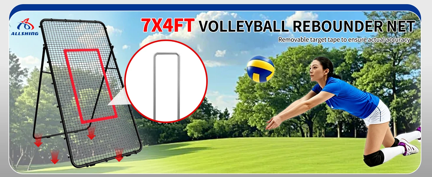 volleyball rebounder net
