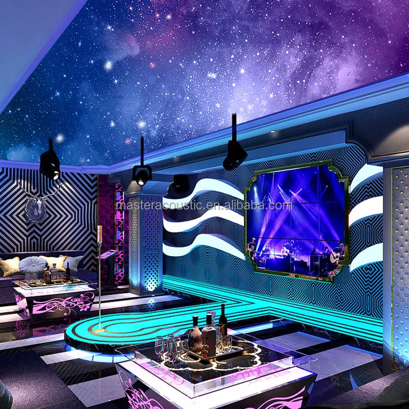 MASTER ACOUSTIC Sound Proof Material Audio-visual Room Home Theater bar Starry Sky Ceiling Fiber Optic Light