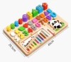 Lavagna interattiva Montessori 6-in-1 - Grande [46*30cm]