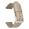Khaki-silver buckle