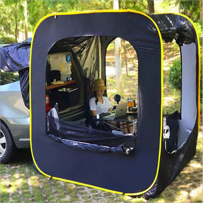Outdoor Car Rear Tent Self-driving Tour Car Anti Mosquito Shade Free ...
