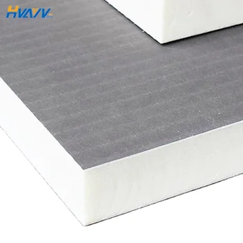 original manufacturing Excellent thermal conductivity fire retardant PIR PU insulation panel  board sheet panel