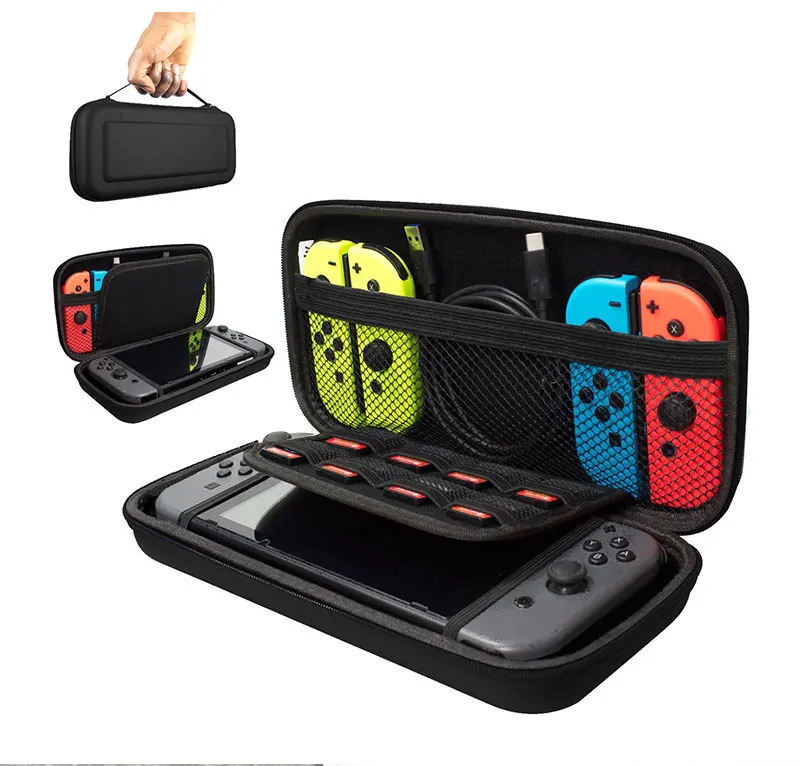 Laudtec EVA05 Led Cover Leather Gamecard Storage Protective Custom Cases Bag Eva Case For Nintendo Switch Lite Oled Game Card supplier