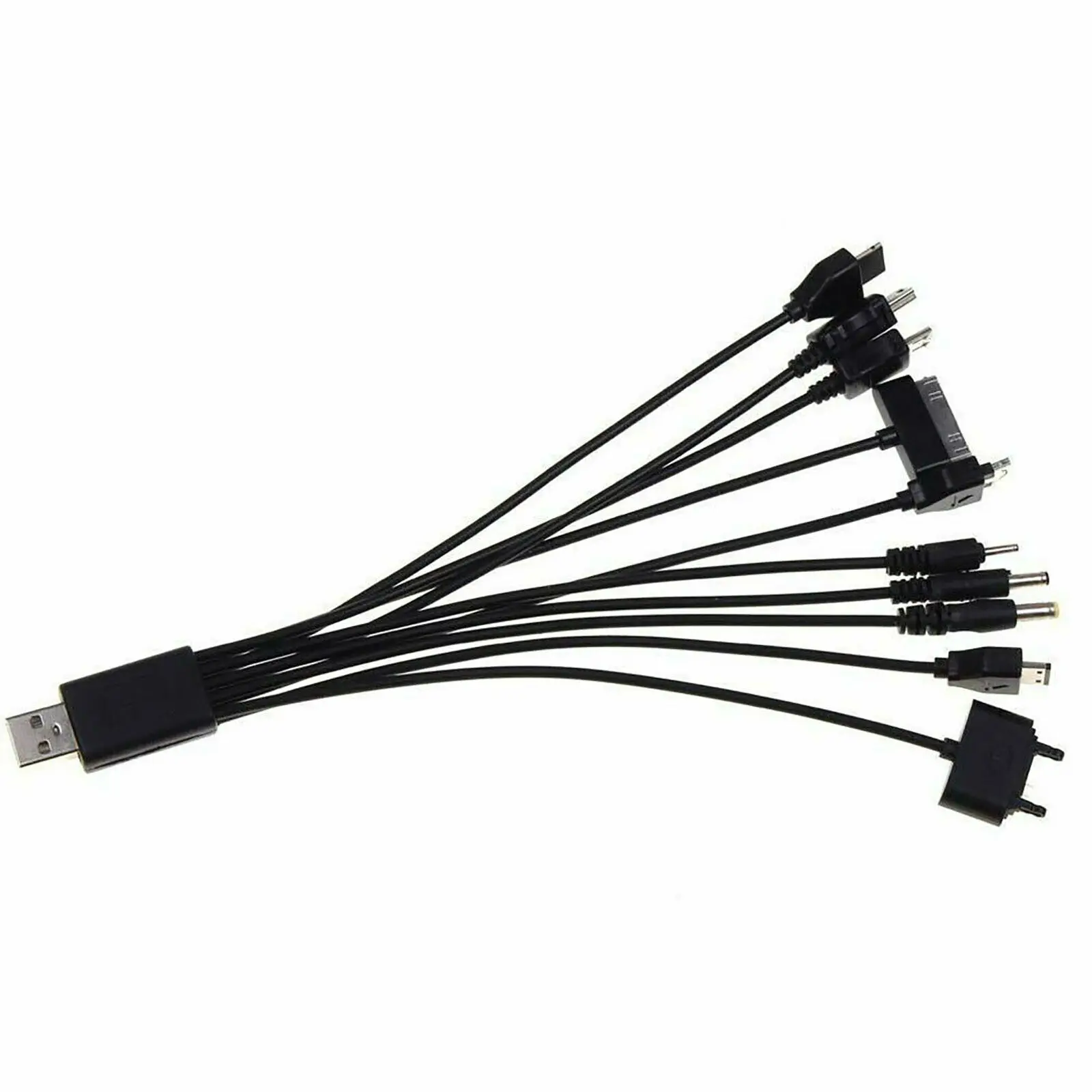 10 in 1 USB Universal Multi Pin Charger Cable USB Phone Mobiles Adapter