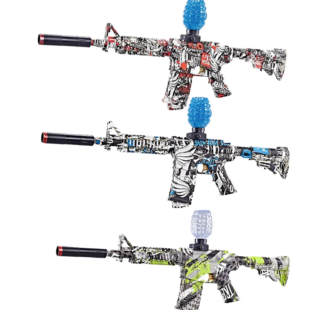 Gel Ball Blaster M416 Toy Gun M4 Pro High Capacity Electric Gel Ball ...