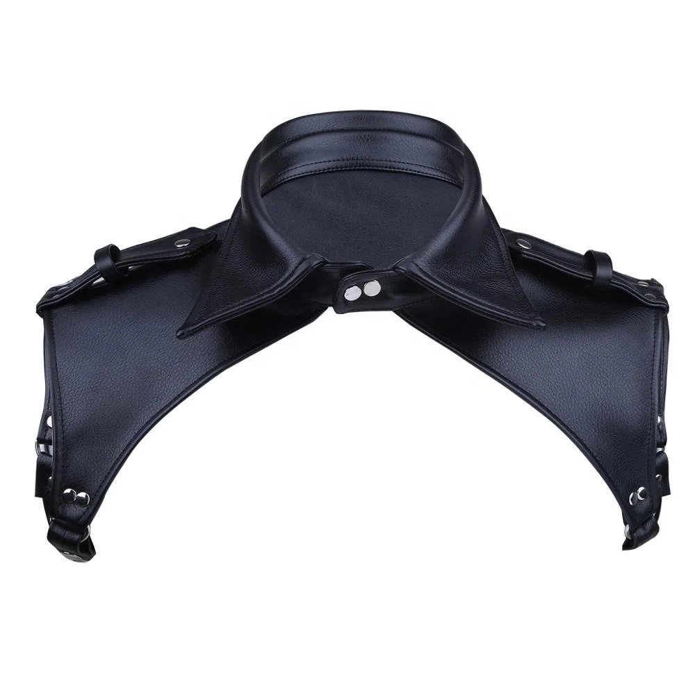 Men Leather Adjustable Body Chest Harness Male Club Wear Lapel Bondage  Costume Bondage Suit With Press Button For Sex Games - Buy Gay  Clubwear,Leather